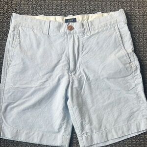 J. Crew Blue Flat Front Shorts